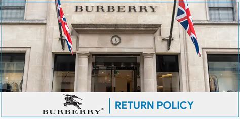 burberry refund policy